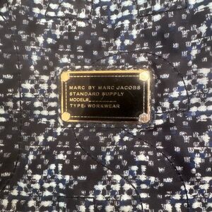 Marc by Marc Jacobs Black and Blue Quilted bag